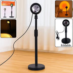 Multi-Color RGB Sunset Projection Lamp with Remote Control