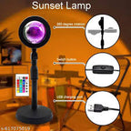 Multi-Color RGB Sunset Projection Lamp with Remote Control