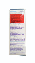 Meropenem – REDIPENEM 1000 Injection